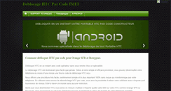 Desktop Screenshot of deblocagehtc.com